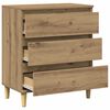 vidaXL Sideboard Artisan-Eiche 60x35x70 cm Holzwerkstoff