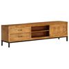 vidaXL TV-Schrank Massivholz Mango 140x30x40 cm