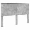 vidaXL Kopfteil mit Kopfteil Beton Grau 150 cm Holzwerkstoff