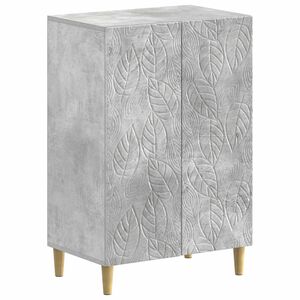 vidaXL Schuhschrank DELFT 59,5 x 39,5 x 90 cm Holzwerkstoff Betongrau