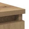 vidaXL Sideboard mit Schublade Artisan-Eiche 71x35x65 cm Holzwerkstoff
