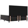 vidaXL Boxspringbett mit Matratze Schwarz 180 x 200 cm Samt