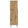 vidaXL Badschrank Artisan-Eiche 30x30x100 cm Holzwerkstoff