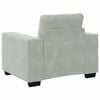 vidaXL Sofa Set 3 pcs Grau Samt