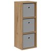 vidaXL Sideboard Artisan-Eiche 25,5 x 22 x 69,5 cm