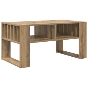 vidaXL Couchtisch Artisan-Eiche 92 x 49,5 x 45 cm Holzwerkstoff