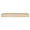 vidaXL Kissen Beige 110 x 40 x 8 cm Oxford-Stoff