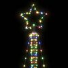 vidaXL LED Weihnachtsbaum 483 LEDs Mehrfarbig 240 cm