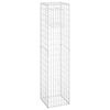 vidaXL Gabionens&auml;ulen 2 Stk. 40x40x180 cm Eisen