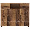 vidaXL Holzschrank Altholz 88,5 x 30,5 x 73 cm Holzwerkstoff