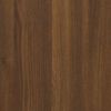 vidaXL TV-Schrank Braun Eichen-Optik 60x33x41 cm Holzwerkstoff Stahl