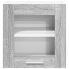 vidaXL H&auml;ngeschrank Graues Sonoma 40 x 31 x 40 cm Holzwerkstoff