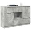 vidaXL Sideboard Beton Grau 100 x 30 x 65,6 Holzwerkstoff