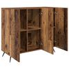 vidaXL Sideboard Altholz 89,5 x 34 x 80 cm Holzwerkstoff