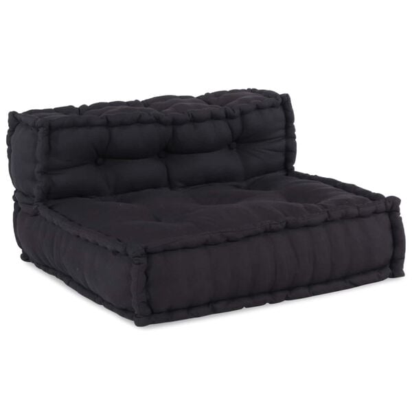 vidaXL Modulares Sofa 4 pcs Anthrazit Stoff