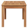 vidaXL Tisch Braun 95 x 45 x 40 cm Massivholz Teak