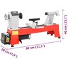 vidaXL Drechselbank Variable Geschwindigkeit 457 mm 550 W