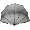 vidaXL Pool-Dome Schwarz 546 x 516 x 250 cm