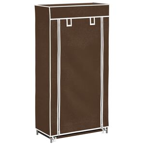 vidaXL Schuhschrank Schuhregal Schuhablage 5 Schicht 58 x 28 x 106 cm Braun
