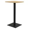 vidaXL Bistrotisch Eichefarben 60x60x107 cm