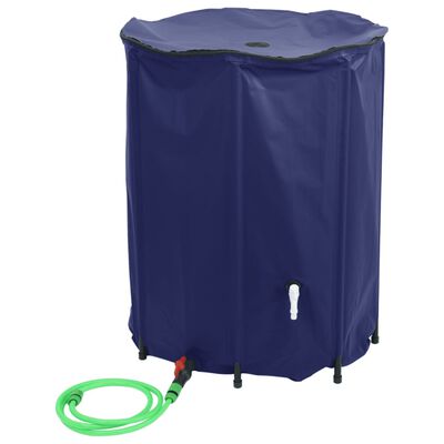 vidaXL Wassertank mit Wasserhahn Faltbar 1350 L PVC