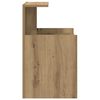 vidaXL Nachttisch Artisan-Eiche 40 x 35 x 60 cm Holzwerkstoff