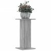 vidaXL Pflanzenst&auml;nder 2 Stk. Grau Sonoma 30x30x60 cm Holzwerkstoff