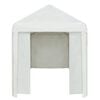 vidaXL Partyzelt PE 2x5 m Wei&szlig;