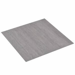 vidaXL Selbstklebende Bodenplanken Grau und Holz 30,5 x 30,5 cm