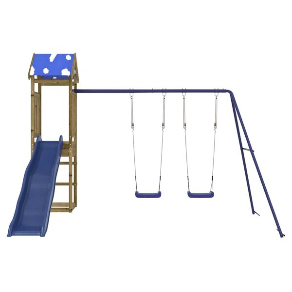 vidaXL Spielturm Impr&auml;gniertes Kiefernholz