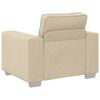 vidaXL Sofa Creme Gesamtabmessungen: 100 x 80 x 82 cm (B x T x H)