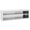 vidaXL Wandh&auml;ngeschrank 150x40x50 cm Edelstahl