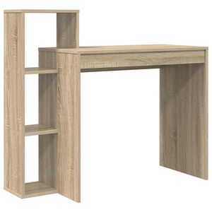 vidaXL Schreibtisch Sonoma-Eiche 100 x 40 x 90 cm Holzwerkstoff