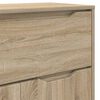 vidaXL Badezimmerschrank mit Regal Sonoma-Eiche 72,5 x 36,5 x 100 cm