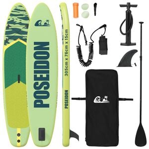 vidaXL Aufblasbares Stand-Up-Paddle-Board POSEIDON 305 x 76 x 15 cm