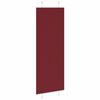 vidaXL Plissee Bordeauxrot 75x200 cm Stoffbreite 74,4 cm Polyester