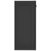 vidaXL Gartenschrank Schwarz 65x37x85 cm PP