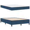 vidaXL Boxspringbett Blau 140 x 200 cm Stoff