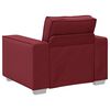 vidaXL Sofa Weinrot 99 x 80 x 84 cm Stoff