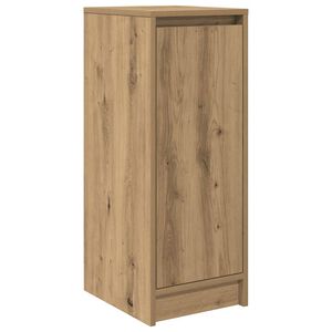 vidaXL Schuhschrank Artisan-Eiche 29,5x34x76 cm Holzwerkstoff