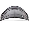 vidaXL Pool-Dome Schwarz 405 x 405 x 192 cm