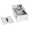 vidaXL Elektro-Fritteuse Edelstahl 10 L 3000 W
