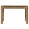 vidaXL Esstisch Artisan-Eiche 120x60x76 cm Holzwerkstoff