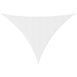 vidaXL Sonnensegel Wei&szlig; 7x5x5 m 100% Polyester Oxford