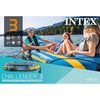 Intex Schlauchboot mit Rudern und Pumpe Challenger 3 68370NP