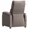 vidaXL Massagesessel Taupe Stoff