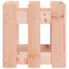 vidaXL Pflanzk&uuml;bel Lattenzaun-Design 30x30x30 cm Massivholz Douglasie