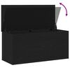 vidaXL Aufbewahrungsbox Schwarz Eichen-Optik 100 x 42 x 46 cm