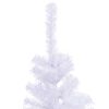 vidaXL K&uuml;nstlicher Weihnachtsbaum Wei&szlig; 150 cm PVC und Stahl