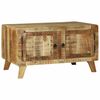 vidaXL Couchtisch Braun 80 x 54 x 45 cm Massivholz Mango